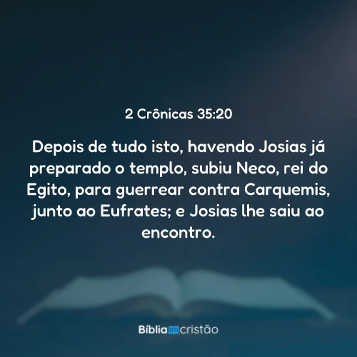 2 Crônicas 35:20
