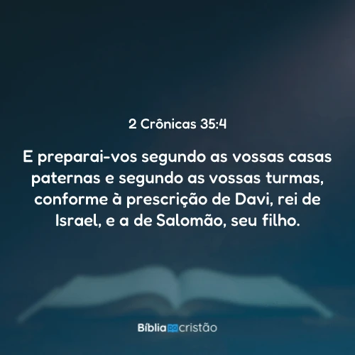 2 Crônicas 35:4