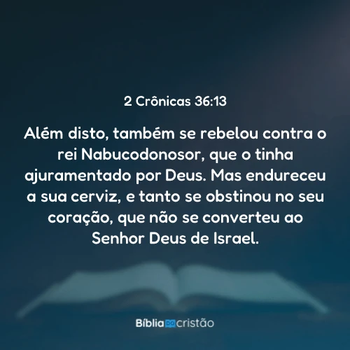 2 Crônicas 36:13