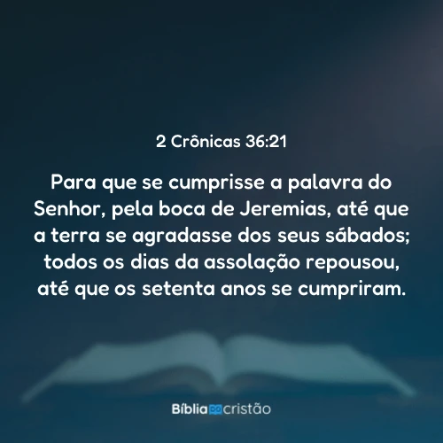 2 Crônicas 36:21
