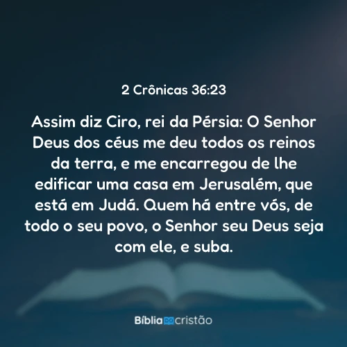 2 Crônicas 36:23