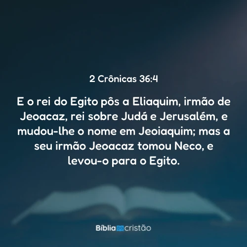 2 Crônicas 36:4