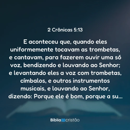 2 Crônicas 5:13