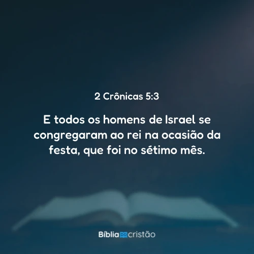 2 Crônicas 5:3