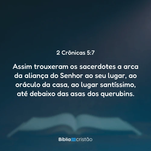 2 Crônicas 5:7