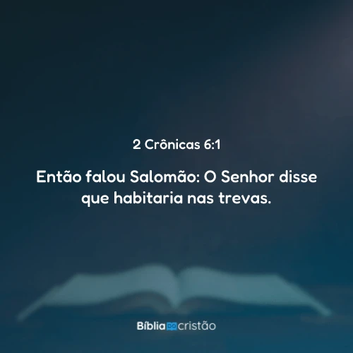 2 Crônicas 6:1