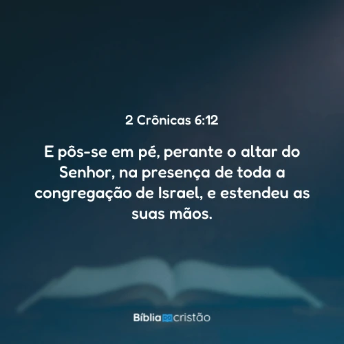 2 Crônicas 6:12