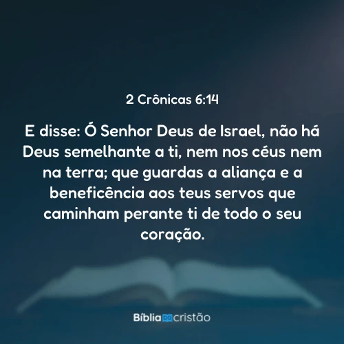 2 Crônicas 6:14