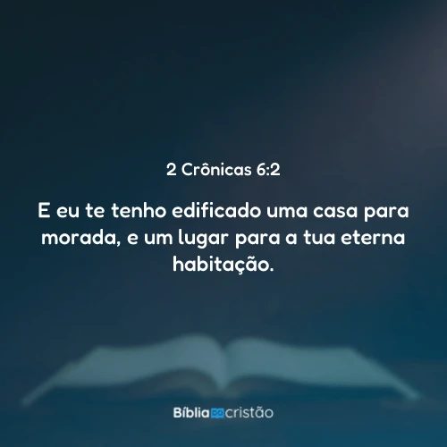 2 Crônicas 6:2