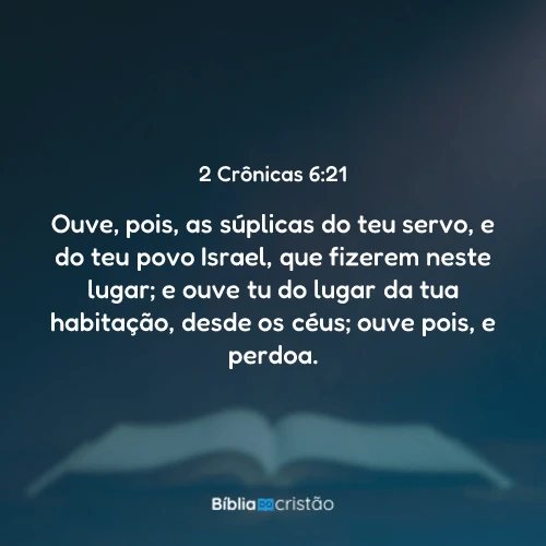 2 Crônicas 6:21