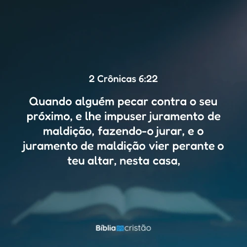 2 Crônicas 6:22