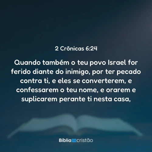 2 Crônicas 6:24