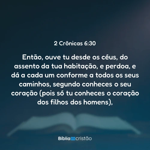 2 Crônicas 6:30