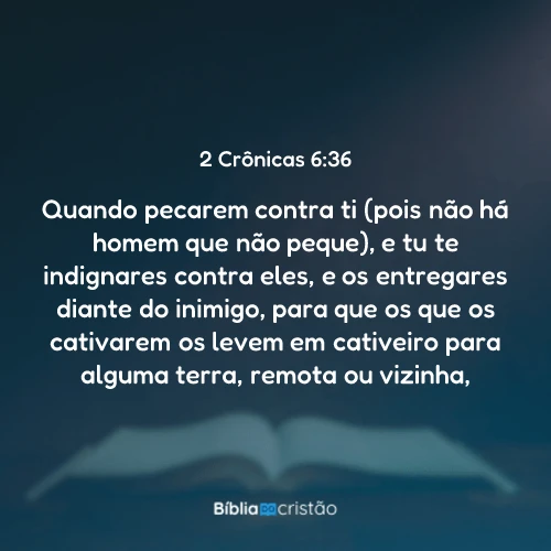 2 Crônicas 6:36