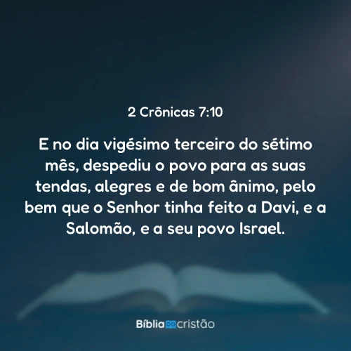 2 Crônicas 7:10