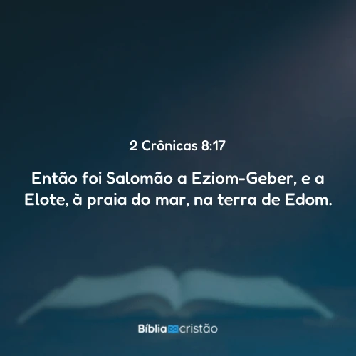 2 Crônicas 8:17