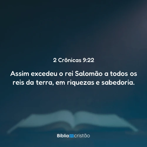 2 Crônicas 9:22