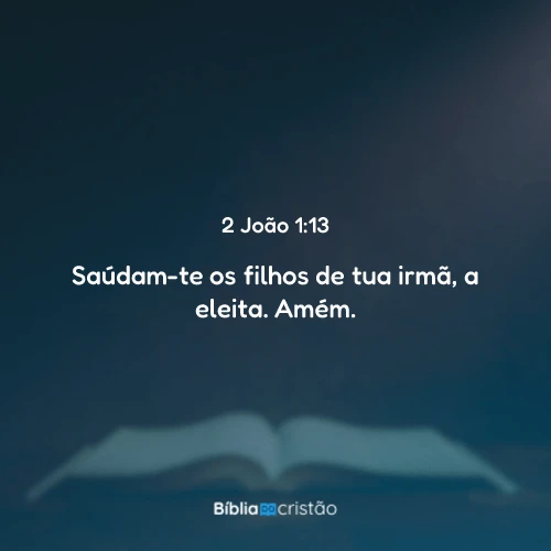 2 João 1:13
