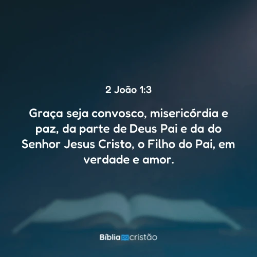 2 João 1:3