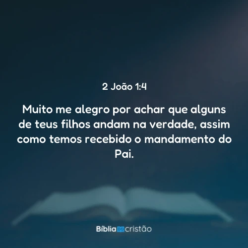 2 João 1:4