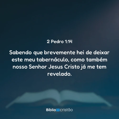 2 Pedro 1:14