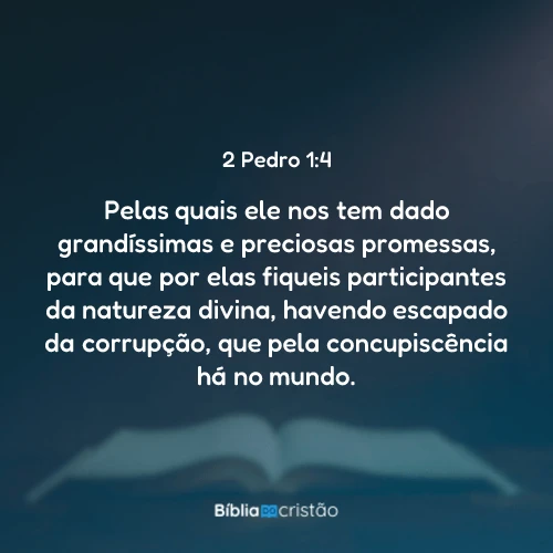 2 Pedro 1:4