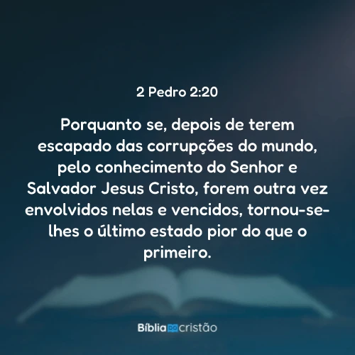 2 Pedro 2:20