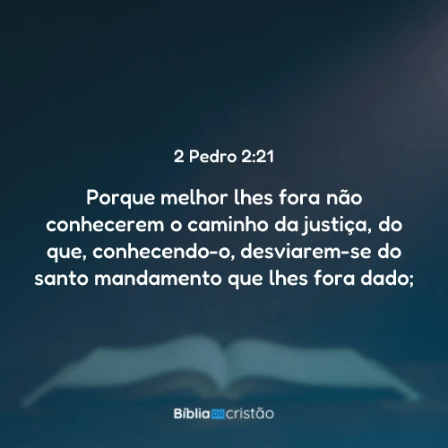 2 Pedro 2:21