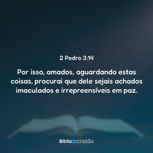 2 Pedro 3:14