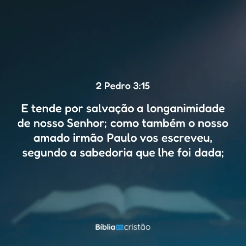 2 Pedro 3:15