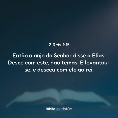 2 Reis 1:15