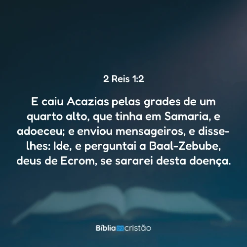 2 Reis 1:2