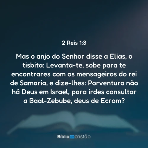 2 Reis 1:3
