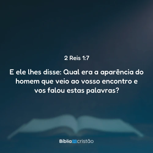 2 Reis 1:7