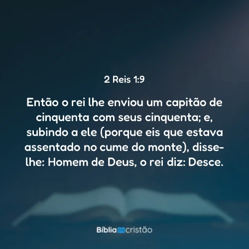 2 Reis 1:9