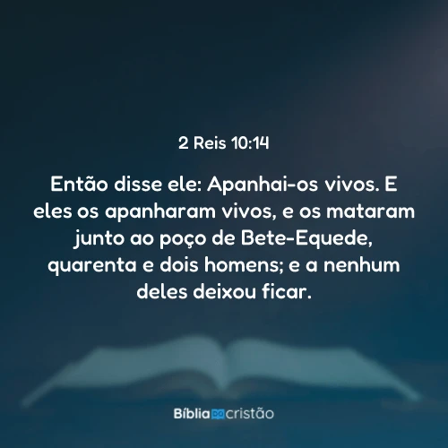 2 Reis 10:14