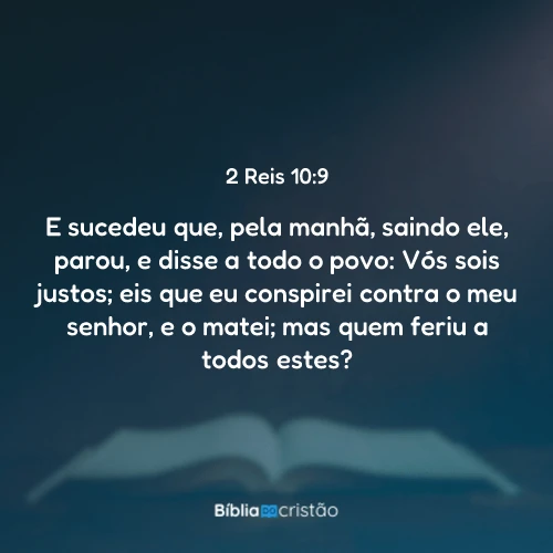 2 Reis 10:9