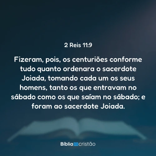 2 Reis 11:9