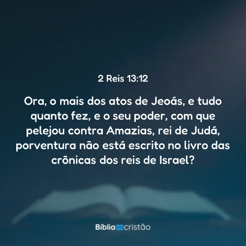 2 Reis 13:12