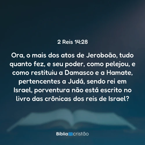 2 Reis 14:28