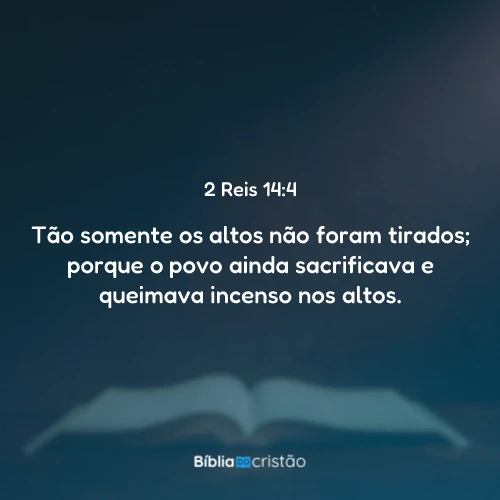 2 Reis 14:4