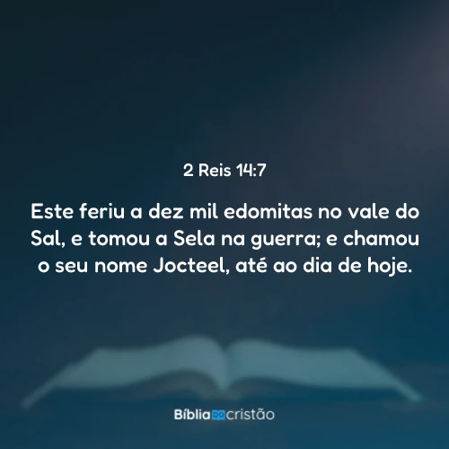 2 Reis 14:7