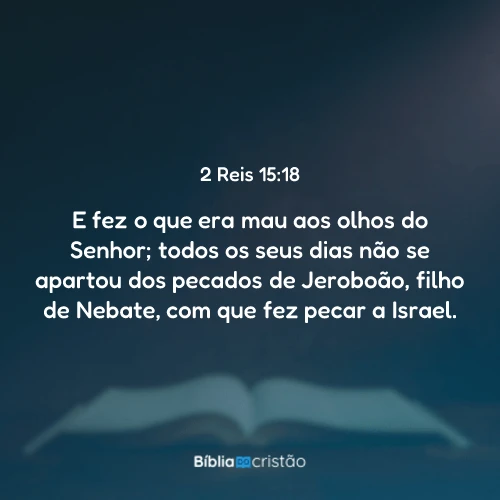 2 Reis 15:18