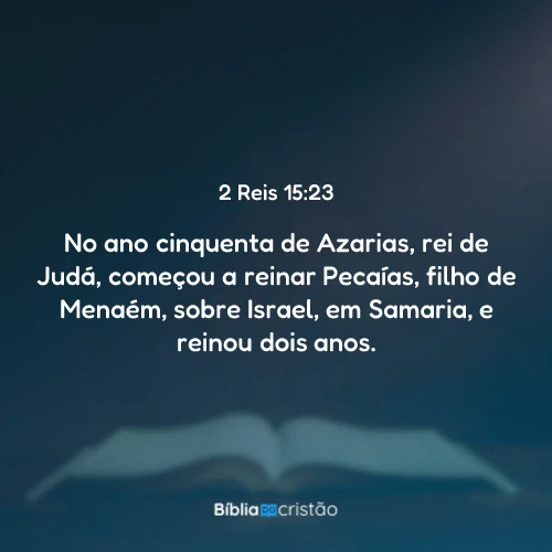 2 Reis 15:23