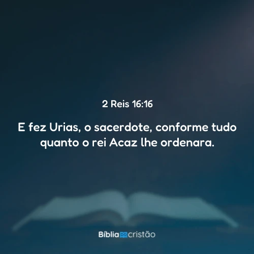 2 Reis 16:16