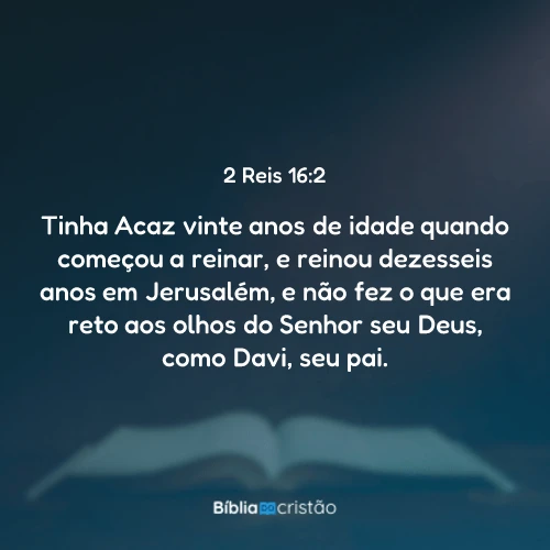 2 Reis 16:2