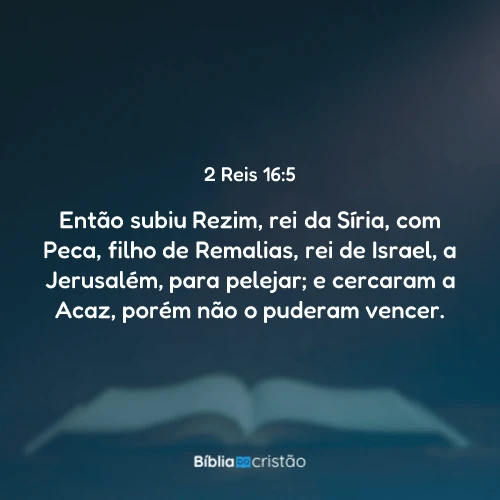 2 Reis 16:5