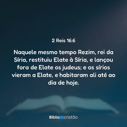 2 Reis 16:6