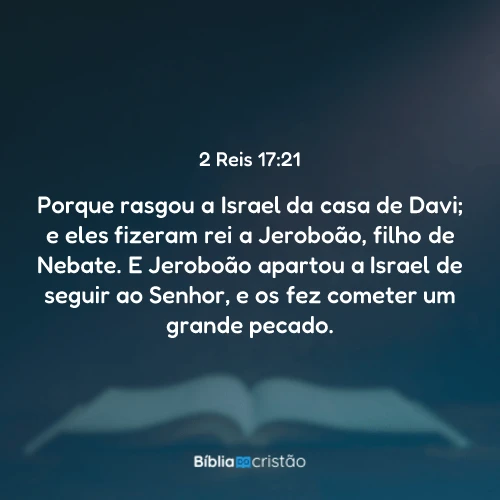 2 Reis 17:21