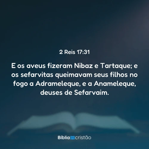 2 Reis 17:31